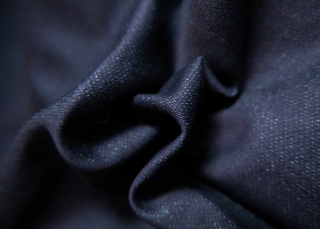 S114 French Terry Indigo (Knitted Denim)